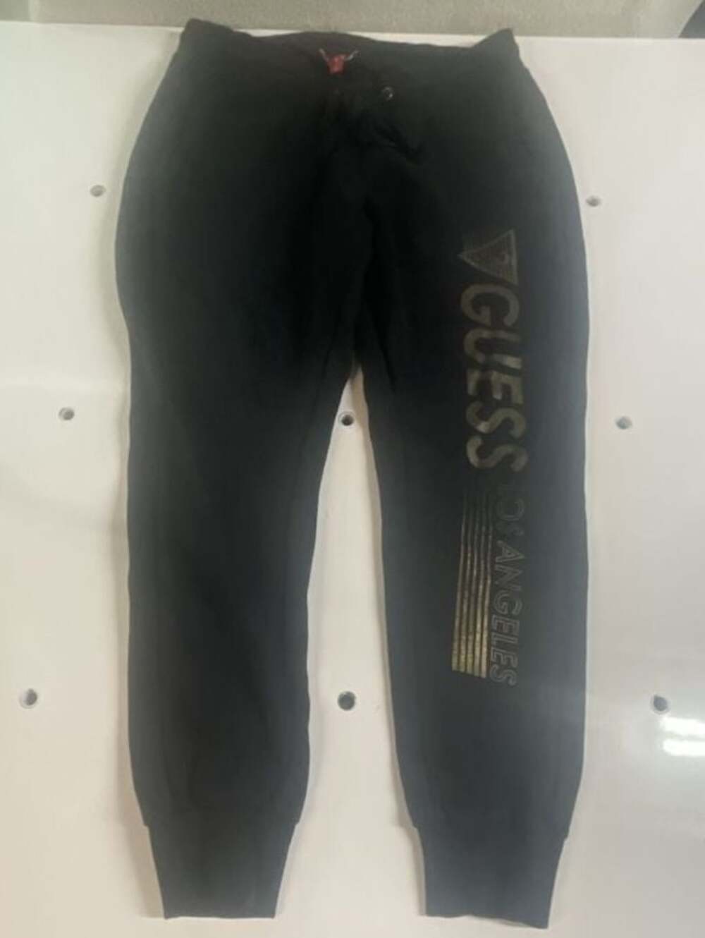 Guess Los Angeles Black Jogger Sweatpants Size M